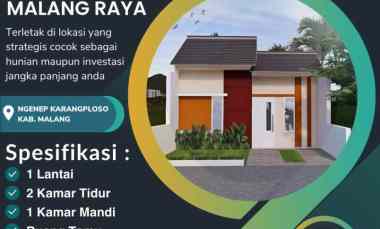 rumah subsidi 1 lantai 180 juta an di karangploso