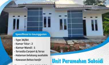 rumah subsidi di lumin padang