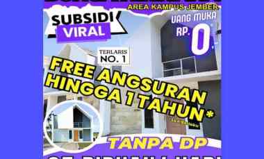 Rumah Dijual di Perumahan Grand Puri Bunga Nirwana Kel. Karangrejo, Kec. Sumbersari, Kab. Jember, Jawa Timur 68124