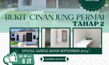 Rumah Subsidi DP 6 juta dekat Kampus Unpad Jatinangor