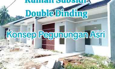 Rumah Subsidi Exclusive Cicilan 1 Jutaan