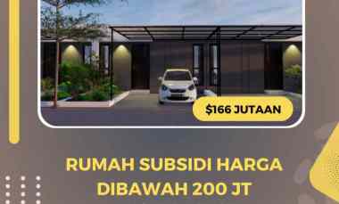 rumah subsidi harga dibawah 200 juta dp 9 jt all in