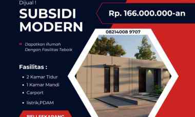 Rumah Subsidi Keren di Malang