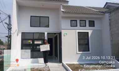 rumah subsidi murah dekat jakarta 1 2 jt flat