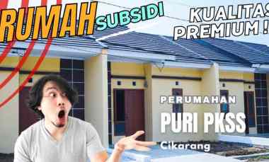 Rumah Subsidi Pemerintah dekat Pusat Kota Cikarang