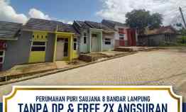 Rumah Subsidi tanpa DP Kota Bandar Lampung