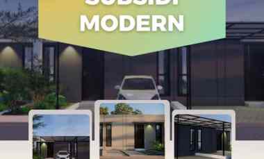 Rumah Subsidi Termurah Bergaya Modern