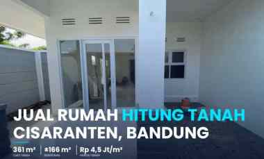 rumah tanah shm 361m cisaranten hitung tanah