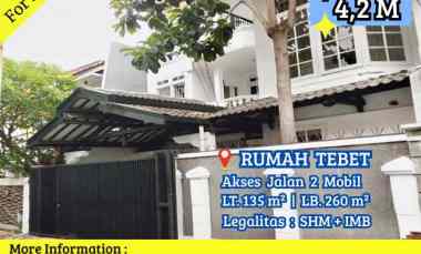Rumah Dijual di Tebet