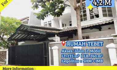 Rumah Dijual di Tebet