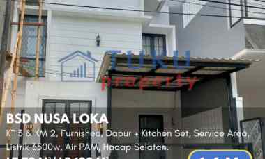 Rumah Dijual di nusa loka bsd, ciater serpong