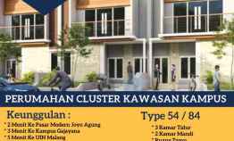 Promo Rumah 2 Lantai Murah Joyo Agung 3 Kawasan Kampus Kota Malang