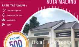 Dijual Rumah dekat Kampus Brawijaya Arumba Kota Malang