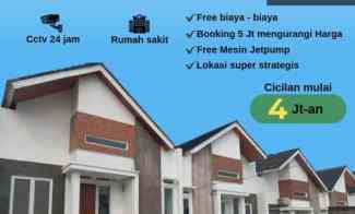 Rumah Type 36/77 tanpa Dp, Free Asuransi 15juta