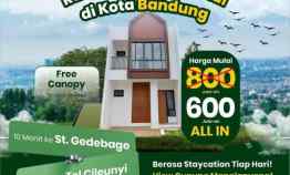 rumah type scandinavian 2 lantai kpr dp 29 juta all in