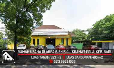 Rumah Dijual di Jl. Kramat Pela, Kebayoran Baru, Jakarta Selatan
