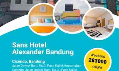 sans hotel alexander bandung