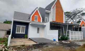 scandinavian cluster malang rumah 1 lantai murah