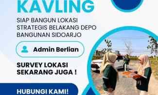 Tanah Dijual di berlian residence 1 keboan anom gedangan sidoarjo