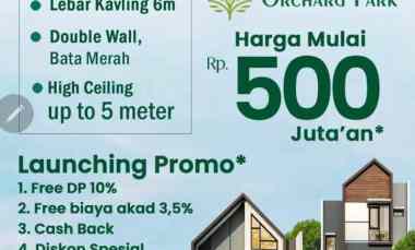 serpong natura orchard park harga perdana