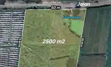 Tanah 2500m2 DiKawasan Wisata Air Klaten 1,7M