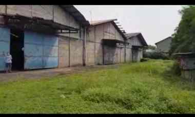 Tanah Bonus Bangunan Gudang di Cileungsi Jonggol