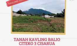 Tanah Investasi Terlaris Daerah Cisarua Bogor