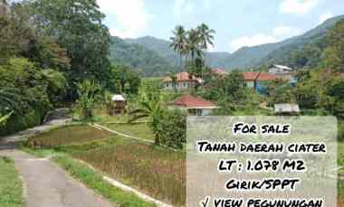 Tanah Dijual di Subang