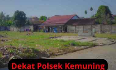 Tanah dekat Polsek Kemuning Palembang