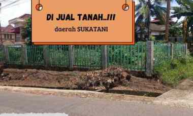 tanah di daerah sukatani