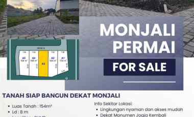 Tanah Dijual Monjali dekat JCM