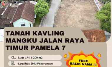 Tanah Free Balik Nama Timur Pamela 7