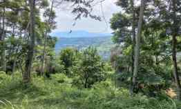 Tanah Best View Gunung dan Lapangan Golf di Gunung Geulis Bogor