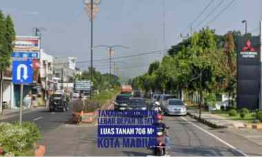 Tanah Dijual di Jl. Urip Sumoharjo Kota MADIUN