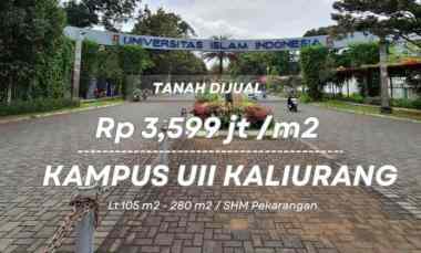 Tanah Kampus Uii Kaliurang Yogyakarta