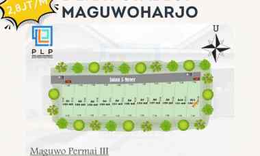 tanah kaveling 2 8jt m dekat stadion maguwoharjo