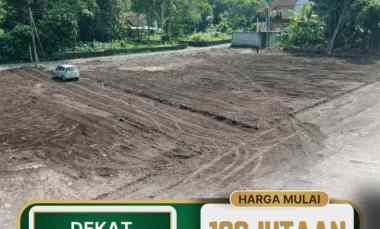 tanah kaveling mulai 190 jutaan di jl magelang