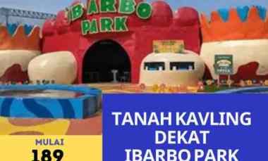 Tanah Kavling 189 juta dekat Ibarbo Park