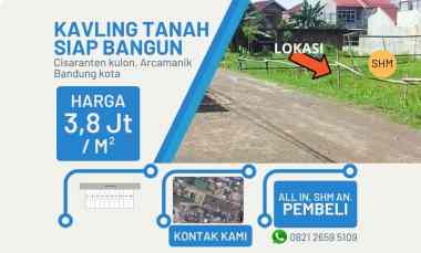 Tanah Dijual di Cisaranten kulon