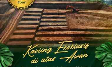 Tanah Kavling di Atas Awan hanya 500jt-an