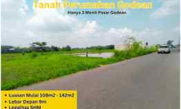 tanah kavling godean km 9 tepi jalan cicil 12x