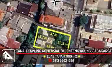 tanah kavling komersial di area bisnis lenteng agung