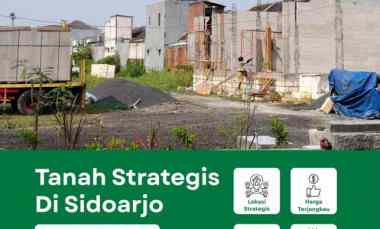 Tanah Dijual di berlian residence 1 keboan anom gedangan sidoarjo