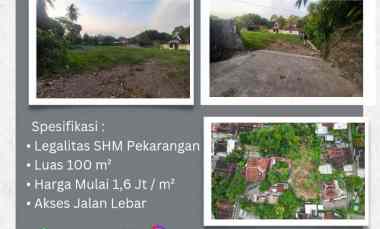 Tanah Kavling Strategis 200m dari jl Pakem - Kalasan