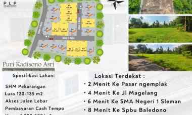 Tanah Kavling Strategis Harga Murah