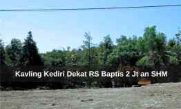 Tanah Kediri Murah 2 jt an Shm Kavling dekat Rs Baptis