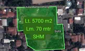 Dijual Tanah Komersil 5700 m2 Kota Bekasi