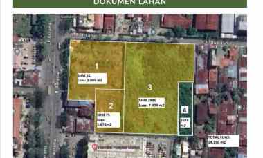 Tanah Dijual di jalan asrama pondok kelapa
