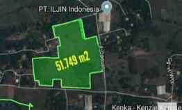 Tanah Dijual di Jl. MT. HARYONO Setu kab. Bekasi