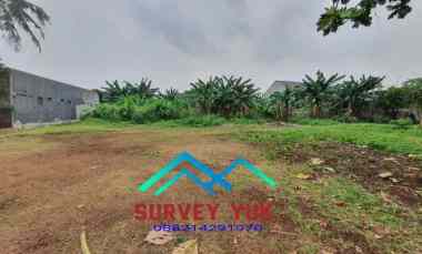 Tanah Luas Pinggir Jalan Raya Serua Shm Lt 3500m2